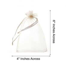 Load image into Gallery viewer, Mini Sheer Drawstring Transparent Bags (100 Bags Per Pack)