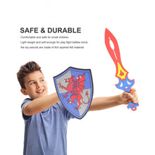 Load image into Gallery viewer, Foam Swords And Shields Playset (8 Swords And 4 Shields)
