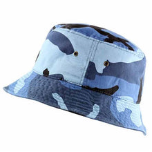 Load image into Gallery viewer, Newhattan Cotton Camo Bucket hats Unisex
