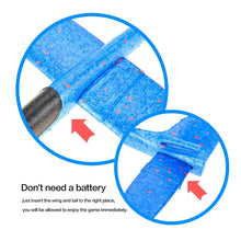 Load image into Gallery viewer, 2 Pack Toy Foam Throwing Airplane  Toy throwing airplane  (available for purchase in increments of 1)
