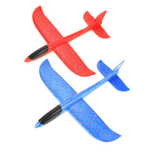 Load image into Gallery viewer, 2 Pack Toy Foam Throwing Airplane  Toy throwing airplane  (available for purchase in increments of 1)
