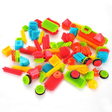 Load image into Gallery viewer, Colorful Bristle Shape Building Blocks | 112 Pieces
