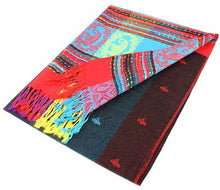 Load image into Gallery viewer, Rainbow Pashmina Scarf Shawls 056
