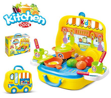 Load image into Gallery viewer, Portable Kitchen Playset 24pcs   (available for purchase in increments of 1)
