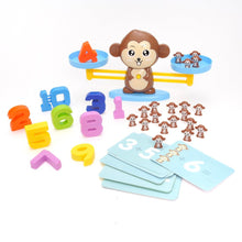 Load image into Gallery viewer, Educational Monkey Balance Math Game   (available for purchase in increments of 1)
