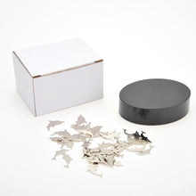Load image into Gallery viewer, Magnetic Desktop Sculpture (Dolphins) (available for purchase in increments of 1)
