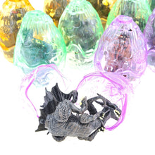 Load image into Gallery viewer, Dragon Figurine Puzzles In Hatching Jurrasic Eggs (12 Eggs Per Pack)
