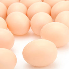 Load image into Gallery viewer, Bag Of Realistic Chicken Eggs Toy Food Playset (Pack Of 30 Fake Eggs)  (available for purchase in increments of 1)
