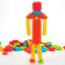 Load image into Gallery viewer, Colorful Bristle Shape Building Blocks | 112 Pieces
