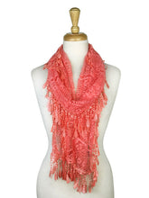 Load image into Gallery viewer, Fashion Lace Tassel Sheer Oblong Lightweight Scarf
