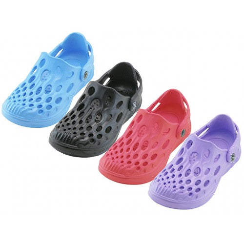 Wholesale Youth's Super Soft EVA Sandals (*Asst. Black, Baby Blue, Coral & Purple)