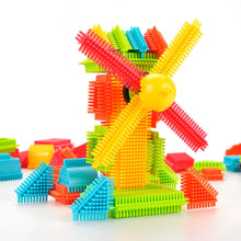 Load image into Gallery viewer, Colorful Bristle Shape Building Blocks | 112 Pieces
