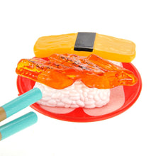 Load image into Gallery viewer, Japanese Sushi Dinner Bento Box Pretend Play Cutting Food Set 21pcs  (available for purchase in increments of 1)
