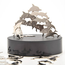 Load image into Gallery viewer, Magnetic Desktop Sculpture (Dolphins) (available for purchase in increments of 1)
