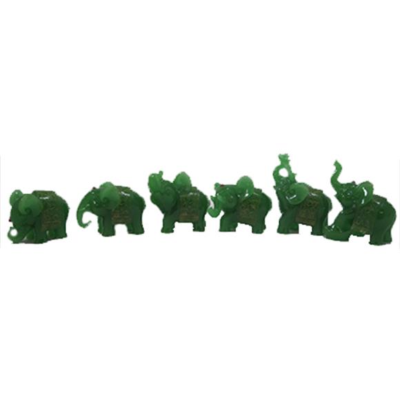 GREEN ELEPHANT SET