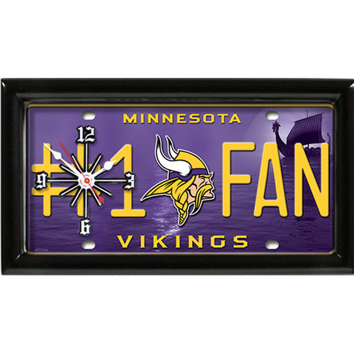 MINNESOTA VIKINGS CLOCK