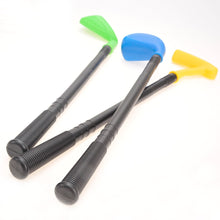 Load image into Gallery viewer, Deluxe Kid&#39;s Happy Golfer Toy Golf Set With 3 Golf Balls, 3 Types Of Clubs, &amp; 2 Practice Holes
