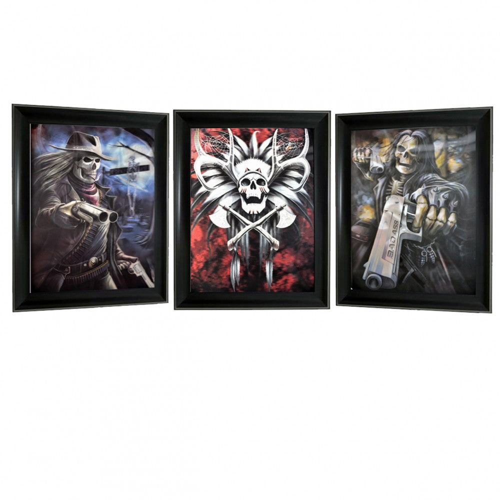 Skeleton 3D Triple Image (MINIMUM OF 4)