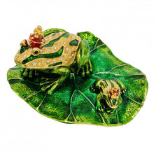 Load image into Gallery viewer, Frog on Lily Pad Jewelry Case   (MINIMUM OF 2)
