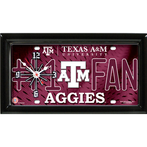 TEXAS A&M AGGIES CLOCK