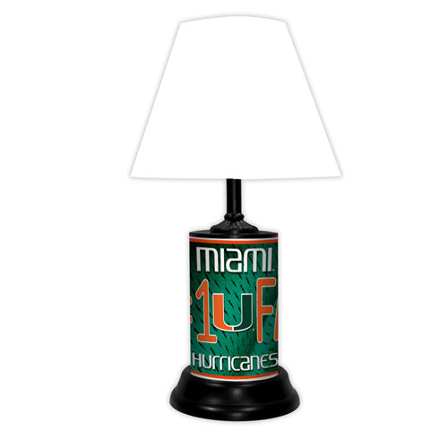 MIAMI HURRICANES LAMP