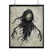Load image into Gallery viewer, Horror Ghost Art Poster — Creepy Hollow Spirit Rolled Poster
