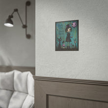 Load image into Gallery viewer, Rolled Poster — "Beauty Lives in Strange Places" Gothic Cute Art Print
