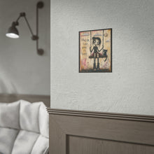 Load image into Gallery viewer, Hang On Even When It's Heavy — Gothic Girl Rolled Poster
