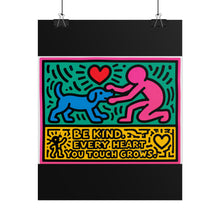 Load image into Gallery viewer, Bright Hearts &amp; Big Kindness — Playful Pop Art Decor
