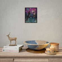 Load image into Gallery viewer, Rolled Poster — "We Are All Just Fighting to Survive Another Day" Moody Art Print
