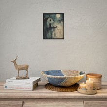 Load image into Gallery viewer, Forgive Yourself Moody Moonlit House Poster
