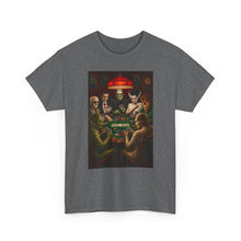 Load image into Gallery viewer, Monsters Playing Poker Horror Icons Frankenstein Creature Dracula Wolfman T-Shirt
