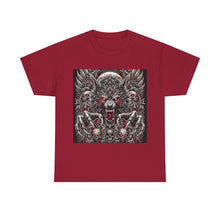 Load image into Gallery viewer, Werewolf Flames Skulls Wolf T-Shirt - Size S - 5XL
