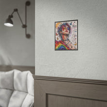 Load image into Gallery viewer, "Dim Your Light" Pride Art | Fine Line Sketch Butterfly Portrait Poster
