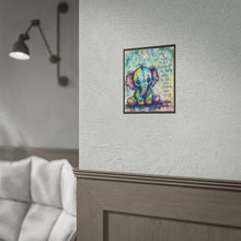 Load image into Gallery viewer, Cute Patchwork Elephant &amp; Owl Canvas Posters with Motivational Quotes for Nursery, Kids Room, or Playroom
