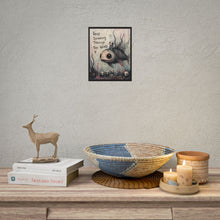 Load image into Gallery viewer, Keep Swimming Through the Weird – Whimsical Gothic Fish Wall Art
