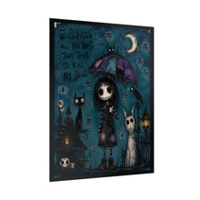 Load image into Gallery viewer, I Buried All the Parts That Tried to Kill My Soul Rolled Poster — Gothic Whimsical Healing Fantasy Wall Art
