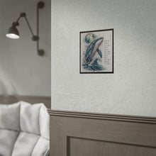 Load image into Gallery viewer, Whale Moon Art Poster — "Selfish people are like empty vases" Inspirational Rolled Wall Art
