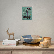 Load image into Gallery viewer, Be Kind to Your Mind It’s Been Through a Lot Rolled Poster — Gothic Whimsical Fantasy Wall Art

