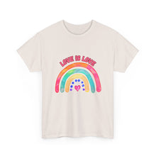 Load image into Gallery viewer, Love is Love Rainbow T- Shirt - ALL Sizes - S - 5XL
