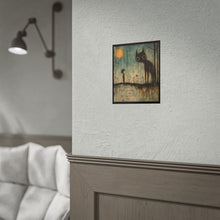 Load image into Gallery viewer, Rolled Poster — Moody Whimsical Art Print “I’m Not What You Think I Am, But That Is Okay”
