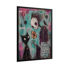 Load image into Gallery viewer, The Strangest Souls Are Often the Kindest Rolled Poster — Gothic Whimsical Fantasy Wall Art
