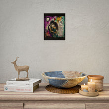 Load image into Gallery viewer, Rolled Poster — Romantic Quote Art Print: “Love Isn’t Perfect…” Embrace &amp; Choose Each Day
