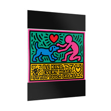 Load image into Gallery viewer, Bright Hearts &amp; Big Kindness — Playful Pop Art Decor
