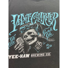 Load image into Gallery viewer, Yee-Haw Brewing Shirt Mens Extra Large Skeleton Skull Rockabilly Grunge
