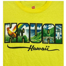 Load image into Gallery viewer, Kauai Hawaii Shirt Womens Small Beachy Coastal Spell Out Tropical Streetwear
