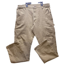 Load image into Gallery viewer, Wrangler Pants Mens 36x34 Workwear Cargo Gorpcore Carpenter Utility Trousers Tan
