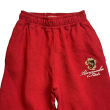 Load image into Gallery viewer, Abercrombie &amp; Fitch Joggers Womens 2XS Maroon Pull On Preppy Lounge Sweatpants
