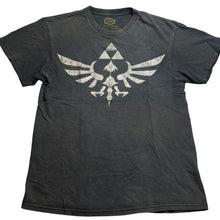Load image into Gallery viewer, Nintendo Shirt Mens Medium Legend of Zelda Logo Swords Grunge Everyday Gaming

