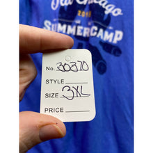 Load image into Gallery viewer, Old Chicago Shirt Mens 3XL Summer Camp Spell Out Ringer Campfire Outdoors
